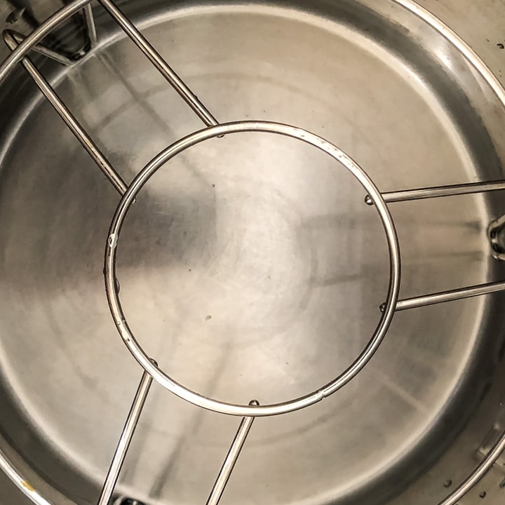 Add a cup of water in the Instant Pot and place a trivet on top