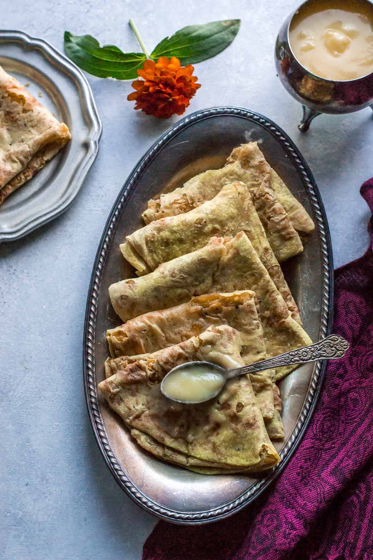 You'll never believe that making Puran Poli or Holige at home would be this simple. Make it today!