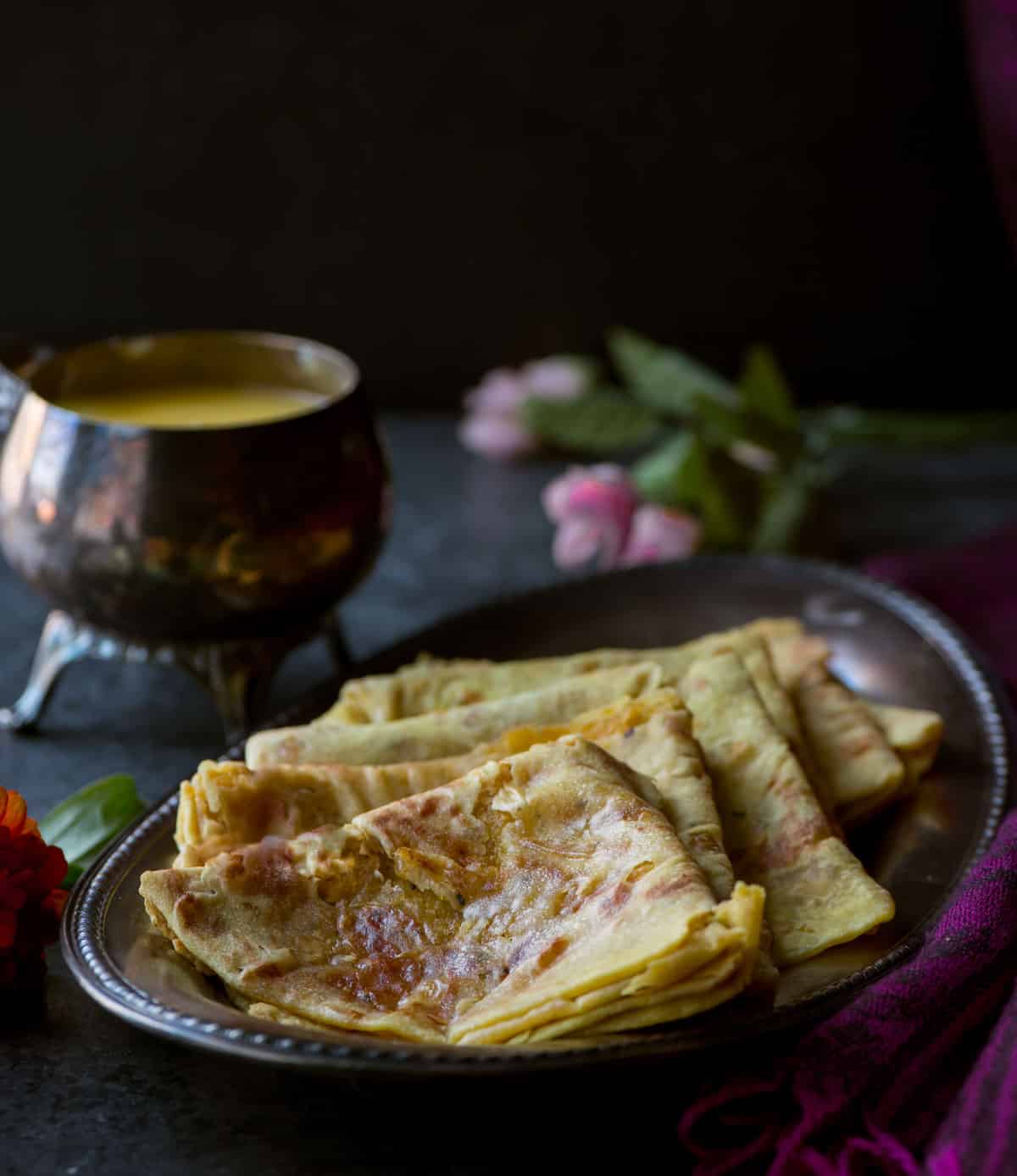 You'll never believe that making Puran Poli or Holige at home would be this simple. No more waiting for India trip to happen to get your hands on one :).