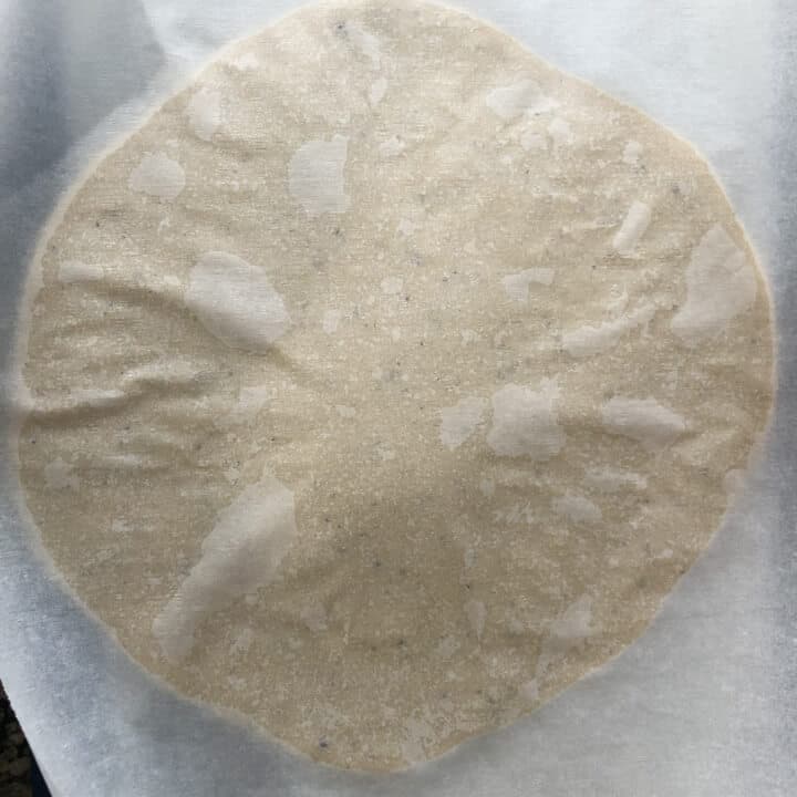 Covered cashew barfi dough