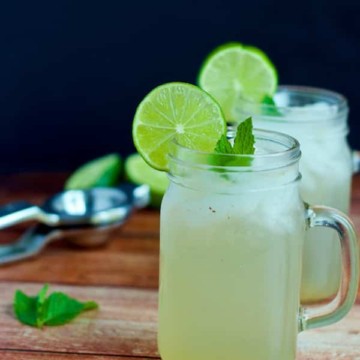 Nimbu Paani or Lemonade is the perfect thirst-quencher for hot summers. Learn how to make Nimbu Paani just like the ones that are served on the streets of Mumbai.
