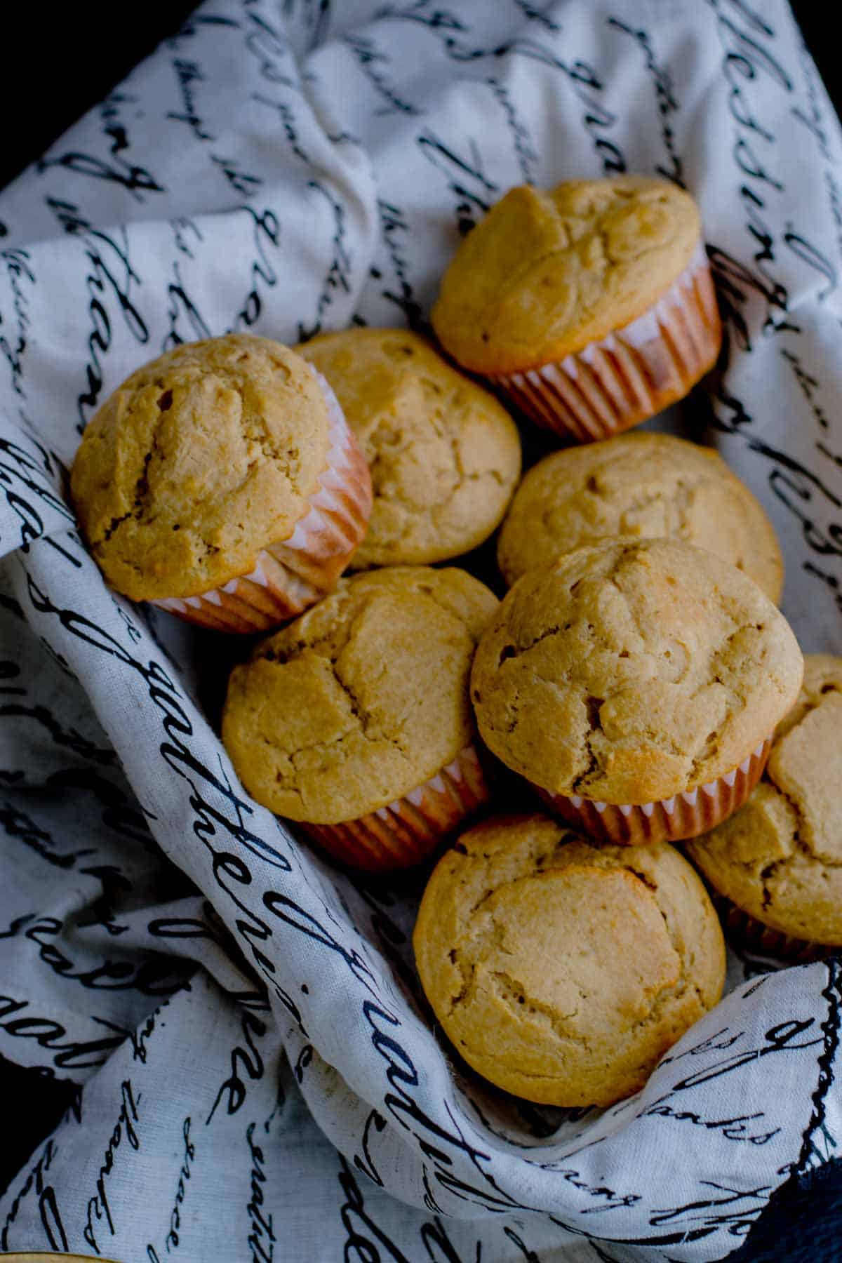 These moist and delicious whole wheat banana muffins are perfect for your kid's school lunch or after school snack.Love the fact that you can make them in 30 minutes!