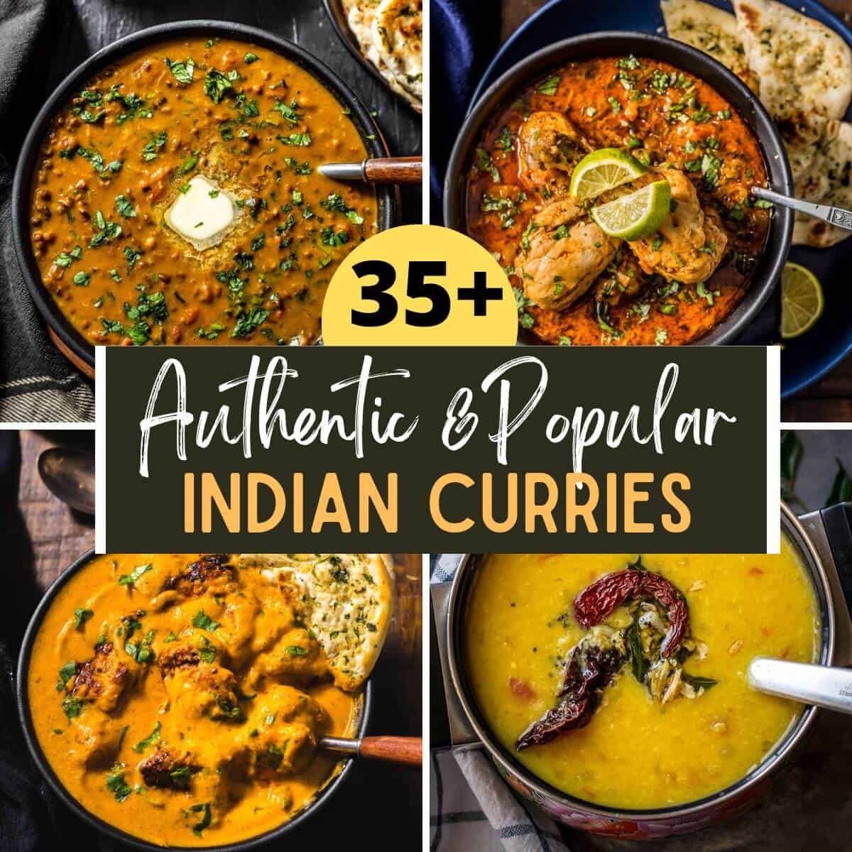 35+ Authentic and Popular Indian Curries