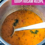 Instant Pot filled with Rasam
