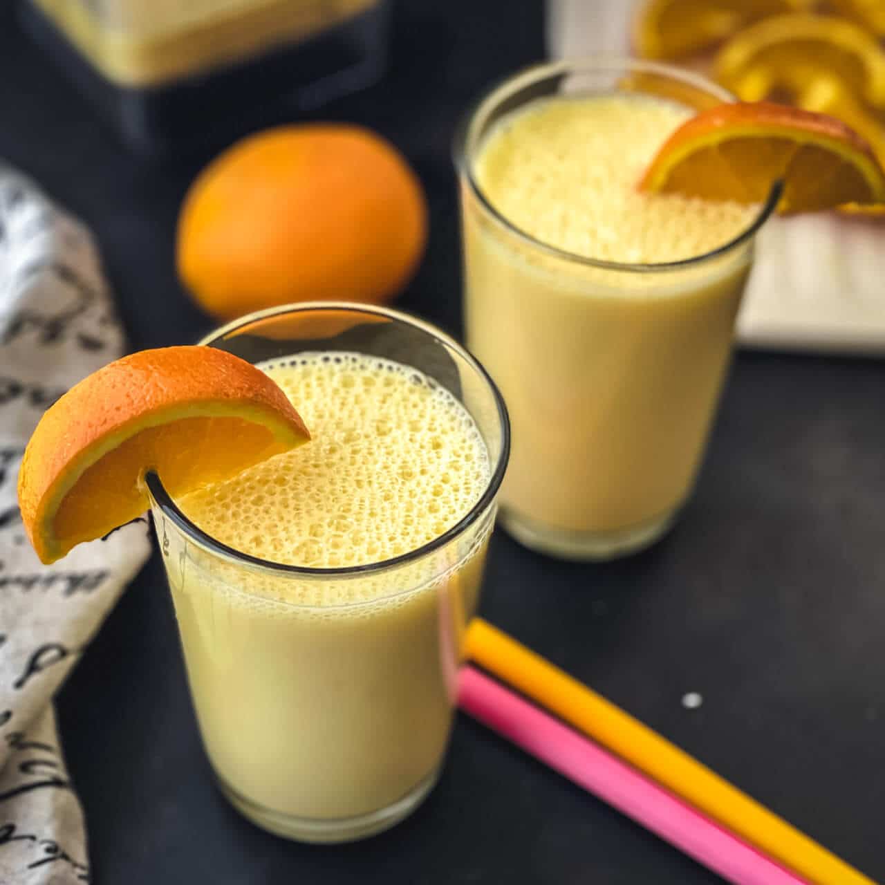 Refreshing Orange Smoothie (Orange Julius)