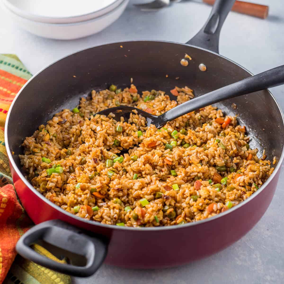 Easy Indian Vegetable Fried Rice