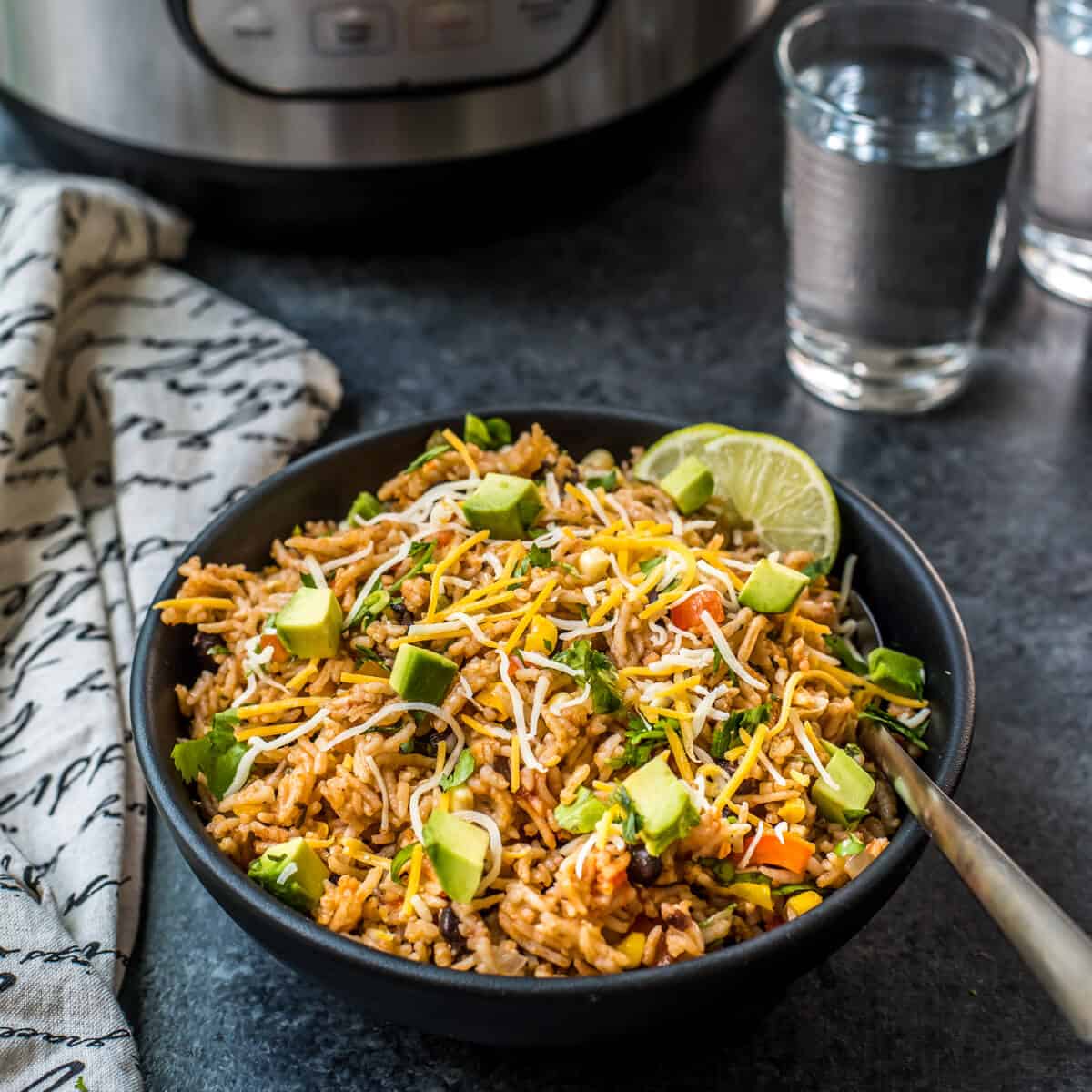 Instant Pot Mexican Rice with Beans