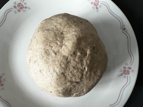 A dough ball