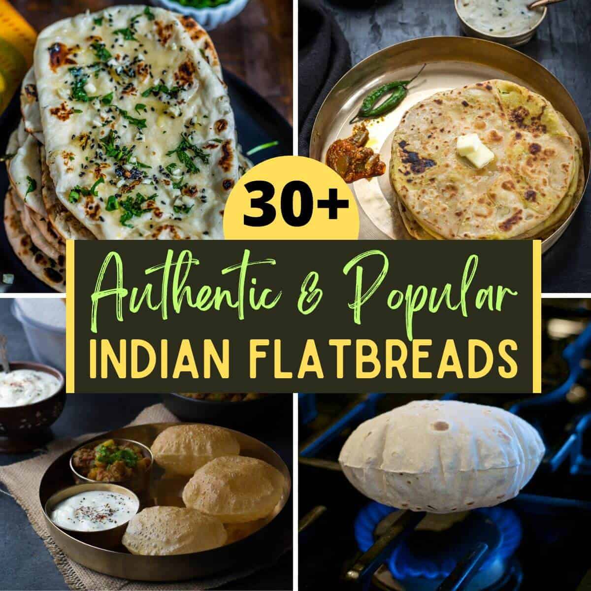 30+ Authentic Indian Flatbread Recipes